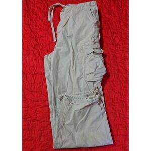 Vintage‎ Abercrombie Fitch Paratrooper Pants Men 32 Y2K 90s Baggy Military Cargo